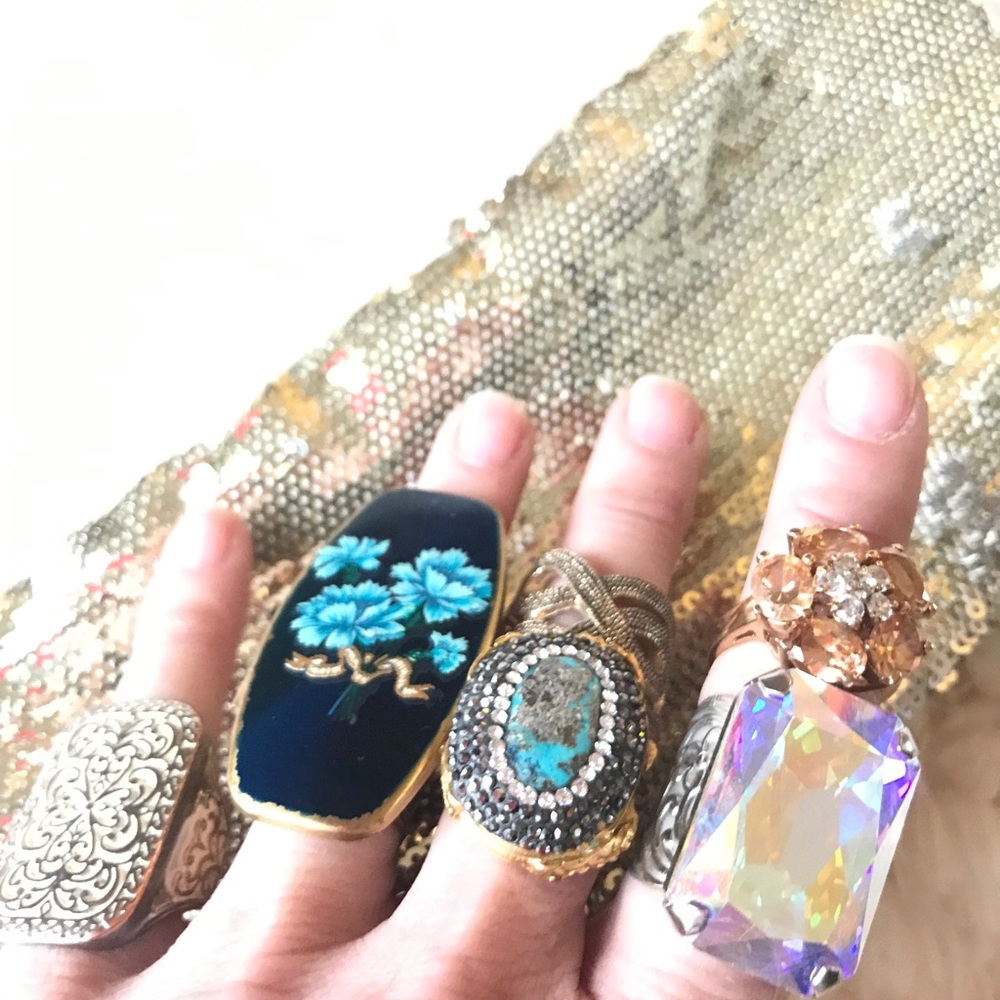 Giant Super Sparkly Ring - image 5